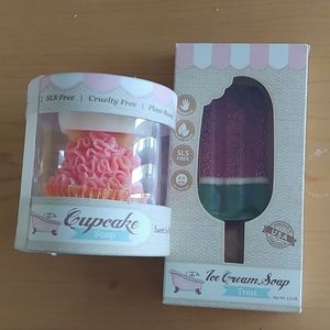 Cupcake and Watermelon Soap
